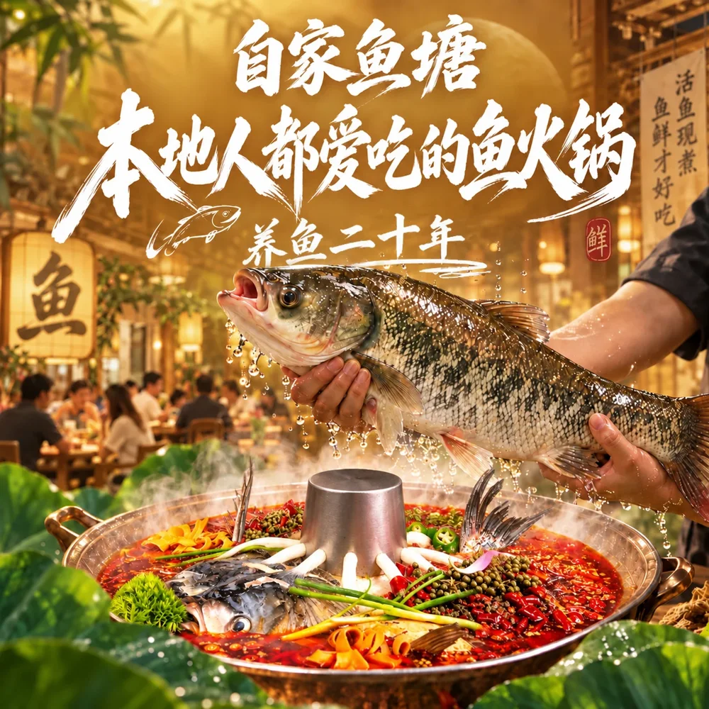 自家鱼塘 · 品牌视觉设计作品封面